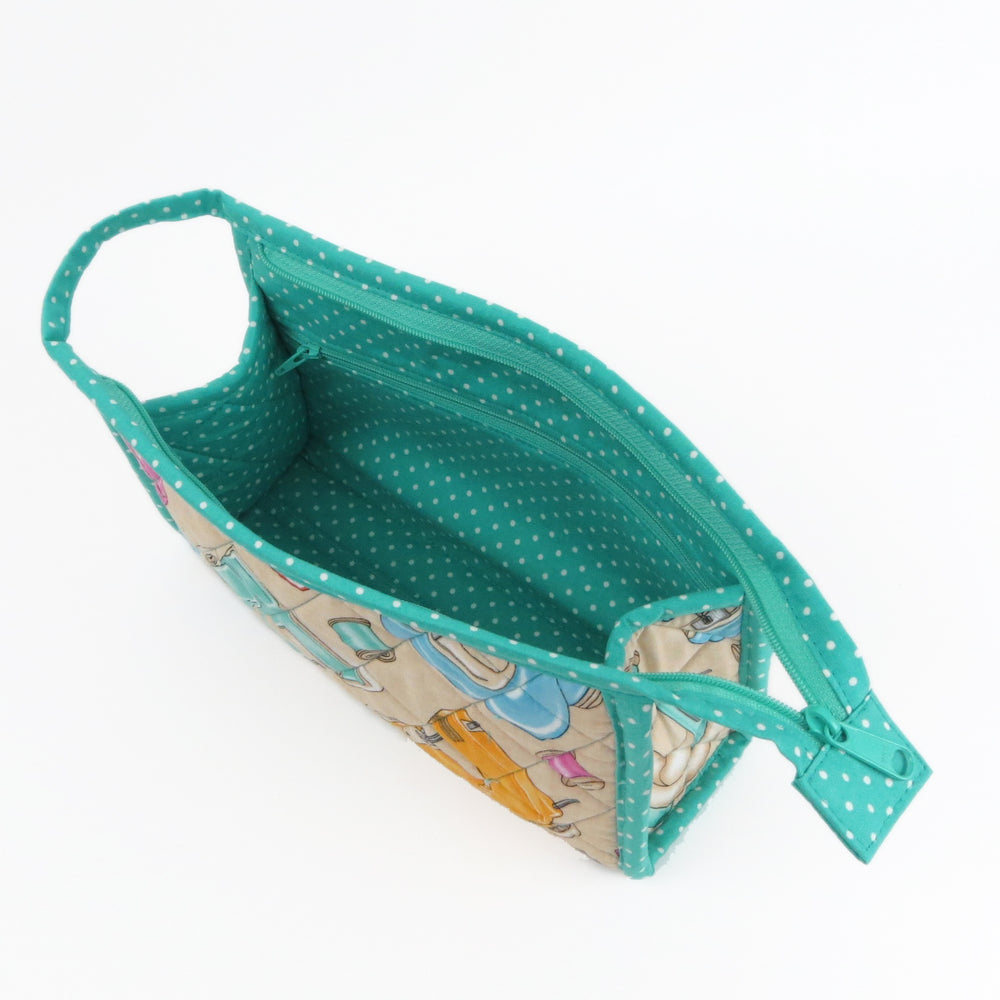 Make Me Up Before You Go-Go Makeup Bag Sewing Pattern