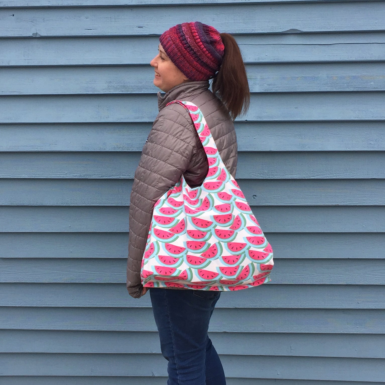 Large Reversible Shopping Bags: Sewing Pattern PDF– The Chilly Dog