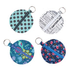 Circle Zip Earbud Pouch Sewing Pattern